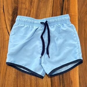 Minnow Swim Peri Blue Boardie Boys Swim Trunks